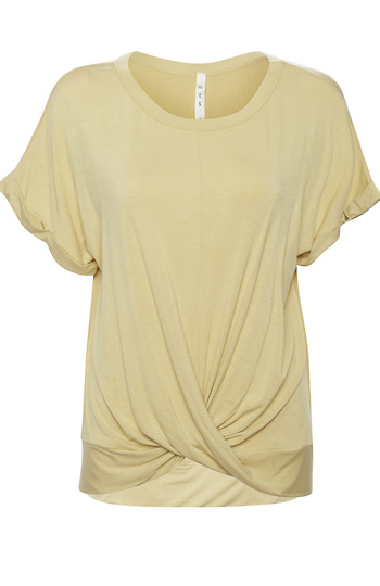 Front Twist Short Sleeve Slide 1