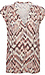 Tart Collections Abstract Chevron Print Top Thumb 1