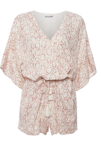 Tart Collections Snake Print Romper Slide 1