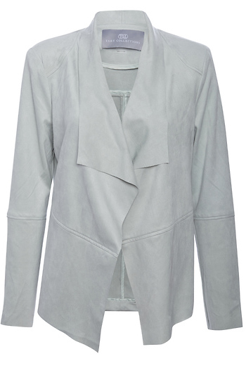 Tart Collections Faux Suede Jacket Slide 1