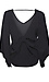 Matty M V-Neck Bow Detail Top Thumb 2