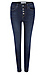 Mid Rise Button Up Ankle Thumb 1