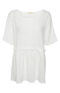 Short Sleeve Baby Doll Top Slide 1