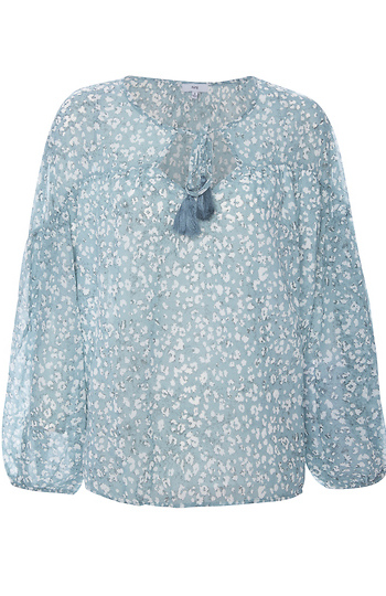 Long Sleeve Floral Blouse Slide 1