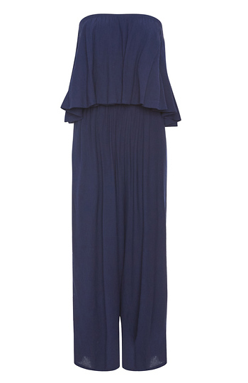 Strapless Wide Leg Jumpsuit Slide 1