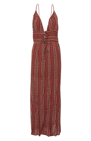 Aztec Print Maxi Dress Slide 1