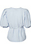 ICHI Puff Sleeve Wrap Top Thumb 2
