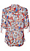Kut from the Kloth Tie Sleeve Floral Print Top Thumb 2