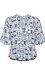 Collective Concepts Short Sleeve Printed Blouse Thumb 1