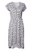 Animal Print Faux Wrap Dress Thumb 1