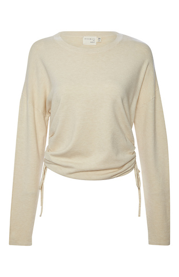 Tie-Side Long Sleeve Top Slide 1