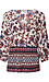 Bila Mixed Print 3/4 Sleeve Blouse Thumb 1