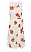 Surplice Floral Print Midi Dress Thumb 1