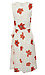 Surplice Floral Print Midi Dress Thumb 2