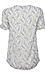 Short Double Ruffle Sleeve V-Neck Top Thumb 2