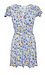 Surplice Neckline Floral Print Dress Thumb 1