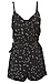 Sleeveless Polka Dot Romper Thumb 2