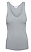 Sleeveless Rib Knit Top Thumb 1