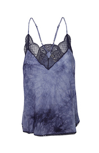 Tie Dye Lace Trim Cami Slide 1