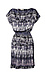 Tie Dye Boatneck Mini Dress Thumb 1