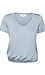 V-Neck Elastic Waist Top Thumb 1