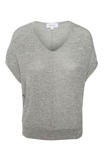 V-Neck Dolman Sleeve Top Slide 1