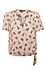 Matty Floral Print Side Tie Top Thumb 1