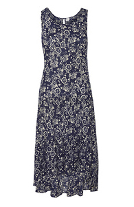 Bila Printed High Low Sleeveless Dress Slide 1