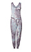 Sleeveless Drawstring Waist Tie Dye Jumpsuit Thumb 1