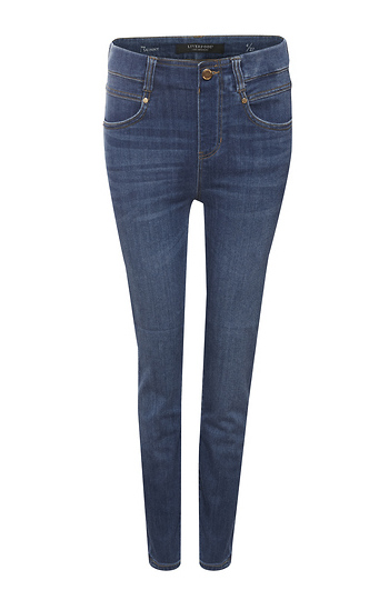 Liverpool Pull-On Ankle Denim Slide 1
