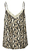 V-Neck Snake Print Tank Thumb 2