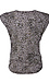Animal Print Shoulder Pad Top Thumb 2