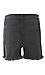 Just Black Frayed Hem Short Thumb 2