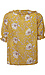Du Paradis Smocked Sleeve Printed Top Thumb 2