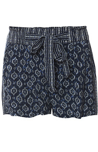 Liverpool Tie Front Printed Short Slide 1