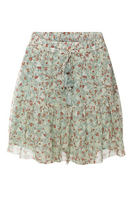 BB Dakota Floral Print Skirt Slide 1