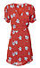 Willow & Clay Puff Sleeve Printed Dress Thumb 1