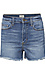 Sneak Peek Frayed Hem Denim Short Thumb 1
