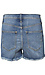 Sneak Peek Frayed Hem Denim Short Thumb 2