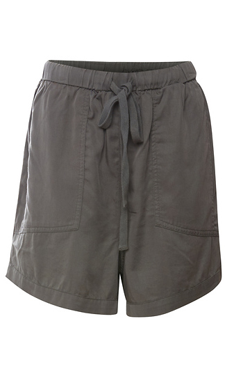 Pull-on Tie Front Short Slide 1