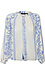 Split Neck Long Sleeve Top Thumb 1