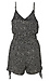 Printed Smocked Waist Romper Thumb 2