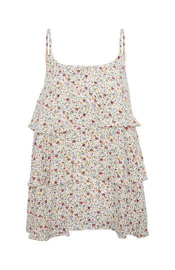 Tiered Sleeveless Cami Slide 1