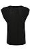 Padded Shoulder Sleeveless Top Thumb 2