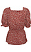 Botanical Print Square Neck Top Thumb 2