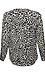 B. Young Split Neck Leopard Print Blouse Thumb 2