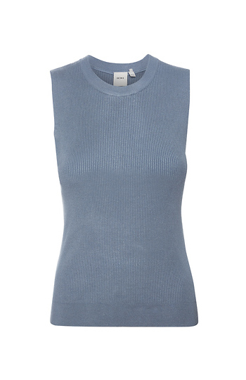 ICHI Fitted Knit Top Slide 1