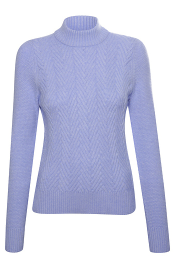 Mock Neck Pullover Slide 1