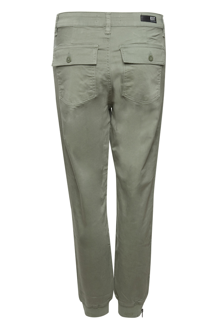 KUT from the Kloth Utility Pant in Green | DAILYLOOK