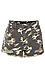 Kut from the Kloth Camo Short with Frayed Hem Thumb 1